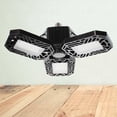 thumbnail image 1 of 1 Pc Garage Light Three-Leaf Deformation Lamp Garage Light for Garage Home Workshop Warehouse, 1 of 6