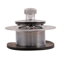 Eastman 35231 Lift-N-Turn Bath Drain Assembly, 1-3/8 inch x 16 Fine Thread, Chrome