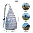 thumbnail image 2 of Colorful Ethnic Shoulder Bag - Multi-Functional Sling for Hiking & Daily Use, 2 of 4