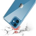 thumbnail image 5 of Compatible with iPhone 12/iPhone 12 Pro,Clear Case with Adjustable Lanyard,Soft Slim TPU Shockproof Protective Crossbody Case for iPhone 12/12 Pro,6.1 inch-Grey Blue, 5 of 13