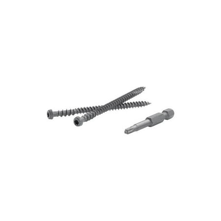 

FastenMaster TR3-212-350TSGP Zinc TrapEase Composite Deck Screws