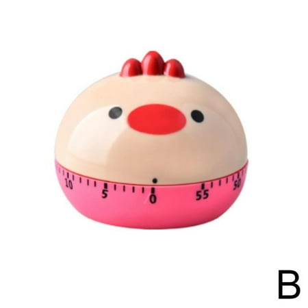 

Novelty Animal Wind Up Mechanical Kitchen Timer Clock Cooking New Baking W1E6