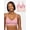 Rose Shadow / Lilas, variant on Women's Seamless Triangle Bra, 2-Pack, Sizes S-4XL