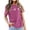 Purple, variant on Womens T Shirts Short Sleeve Crew Neck Graphic Tees Summer Lightweight Tee Shirts Casual Purple L