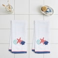 thumbnail image 3 of RITZ 100% Cotton Summer Hand Towels, Set of 2, Seashell, 3 of 7