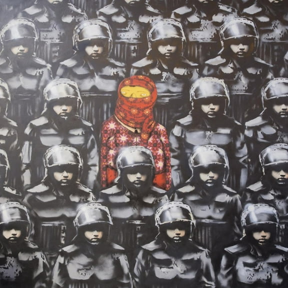 Art.com 24th Street #2 Giclee Print by Banksy, 16" x 16"