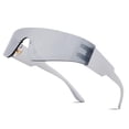 thumbnail image 1 of Gafas de Sol FEISEDY Sin Montura Y2K Futuristas Envolventes B2927, 1 of 8
