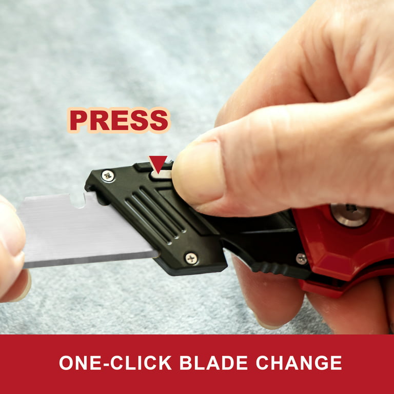 Trapezoidal Blade Zinc Alloy Utility Knife Carpet Knife - China