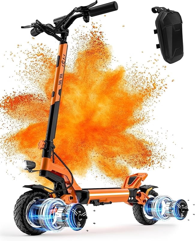 Electric Scooter Adults,3200/5600W Motor E-Scooter Up to 40/62 Miles Range,Top Speed 45/50 MPH, Folding Commuting Electric Scooter for Adults