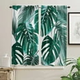 thumbnail image 4 of Green Tropical Jungle Plant Palm Leaves Curtain For Living Room Kids Bedroom Kitchen Window Curtains Home Drapes, 4 of 7