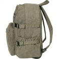 thumbnail image 4 of Everest Unisex Canvas Compression Backpack Olive, 4 of 7
