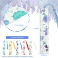 thumbnail image 2 of Baohd 5pcs/set Handmade Transparent Floral Dried Flower Page Marker Different Styles Bookmarks For Women, 2 of 6