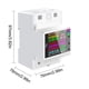thumbnail image 3 of Versión Wifi Inteligente 2P Monitor de energía eléctrica Montaje en riel DIN Medidor de co Carevas Medidor de electricidad, 3 of 7