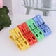 thumbnail image 4 of Pinzas para colchas Yongwei, 24 unidades, de plástico, resistentes al viento, para secar ropa (color aleatorio), 4 of 8
