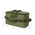 thumbnail image 2 of Bolsa de almacenamiento para acampar Estuche de bote de gas grande Estufa de gas Saco de almacenamiento Cesta de picnic, 2 of 7