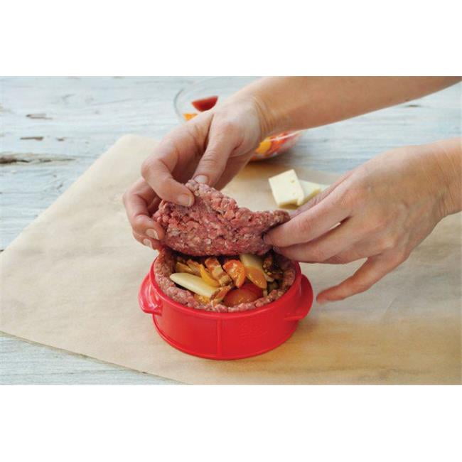 Charcoal Companion CC5119 Stuff a Burger Press