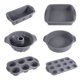 thumbnail image 2 of Juego de herramientas para hornear pastelería de silicona hágalo usted mismo pan cuadrado redondo pan sartén, 2 of 10