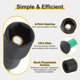 thumbnail image 5 of Uxcell 3Pcs Broca para Tuercas 5/16" Enchufe 1/4" Mango Hexagonal 6" de Largo, 5 of 7