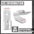 thumbnail image 2 of 50Pcs Double Piggyback Spade Connectors, 2 of 5