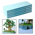 thumbnail image 2 of 5pcs Blue Foam Board Crafts Model Material Diorama Base Building Scenic Diy, 2 of 6