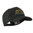 thumbnail image 5 of Halloween Pumpkin Outline Embroidered Cap - Black OSFM, 5 of 5