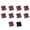 Red, variant on Mosiee 10 Pack for Kailh Thin Switches 1353 Linear Tactile for Custom Gaming Keyboards Red