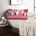 thumbnail image 6 of Lsque Thai elephant Pattern Pillow Case – Soft & Cozy Throw Pillow Cover, Hypoallergenic Cushion Case for Sleeping Women with Envelope Closure-14"x20", 6 of 6