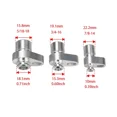 thumbnail image 5 of Automotive A/C Lines Car Air Conditioning Compressor Drier Condenser Radiator Fitting Adapter Hose R134a Radiator Repair HVAC, 5 of 6