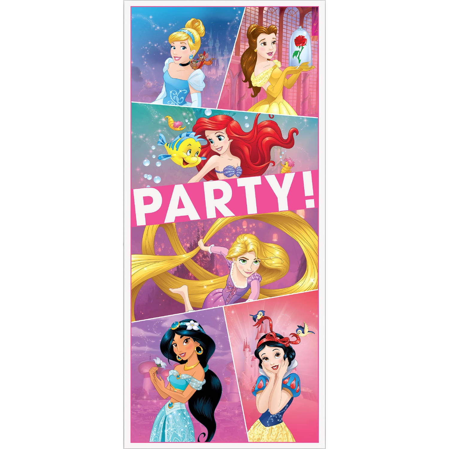 Design 2 Disney Princess Birthday Party Door Poster Banner