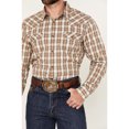 thumbnail image 3 of Cody James Men's Buck Off Plaid Print Long Sleeve Snap Western Shirt - CJSU24W73-BN, 3 of 4