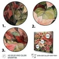 thumbnail image 3 of DESIGN ART Designart "Red Poinsettia Symphony" Floral Poinsettia Canvas Prints 30 in. wide x 30 in. high, 3 of 5