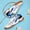 White/Blue, variant on Men's & Women's Soccer Cleats, Lightweight Breathable Casual Athletic Sneakers