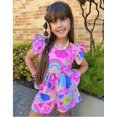 thumbnail image 3 of Eloá Pink Rainbow Set for Girls, Ages 2-8 – Adorable Two-Piece Outfit, Comfortable and Stylish, Ideal for Everyday Wear, 3 of 4