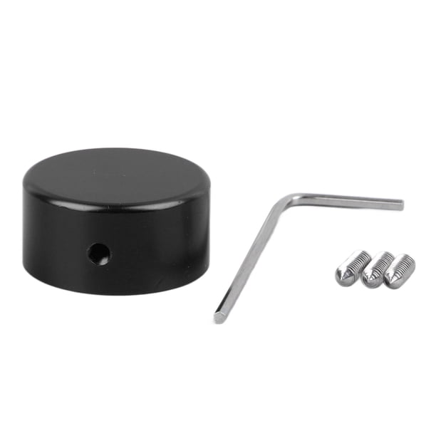 Sombrero de perilla de Pedal de efecto de guitarra Topper de pedal de guitarra moderno fácil de instalar aluminio multifuncional con llave para reemplazo ANGGREK Otros