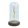 thumbnail image 2 of Romantic Immortal Flower Micro Rose Simulation Glass Shade Led Llight, 2 of 3