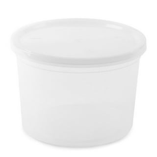 DuraHome - Deli Containers with Lids Leakproof - 40 Pack BPA-Free Plastic  Microwaveable Clear Food Storage Container Premium Heavy-Duty Quality
