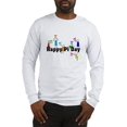 thumbnail image 1 of CafePress - Pi Day Stick People Long Sleeve T Shirt - Unisex Cotton Long Sleeve T-Shirt, 1 of 1