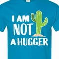 thumbnail image 4 of Inktastic I Am Not a Hugger with Cactus T-Shirt, 4 of 5
