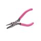 thumbnail image 1 of Alicates cóncavos redondos shaofei de 5 pulgadas para bricolaje color rosa plateado, 1 of 5