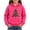 Solid colored with festive prints, variant on Hvogkswy Christmas Hoodies for Girls Trendy Festive Printed Hooded Sweatshirt Cozy Long Sleeve Pullover Tops with Kangaroo Pocket 5-14 Years