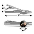 thumbnail image 3 of I Got Your Back Soldier and German Shepherd Dog American Flag Round Tie Bar Clip Clasp Tack Silver Color Plated, 3 of 6
