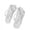 White, variant on ibiyuan Womens Flip Flops Thong Sandals for Women Wide Non- Rubber Sole Outdoor Slippers for Women Lightweight Jelly Shoes Women