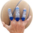 thumbnail image 4 of Hollow Finger Guards Lightweight Basketball Pattern Adjustable Buckle Finger Brace for Volleyball, 4 of 7