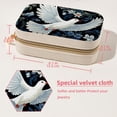 thumbnail image 5 of Dove of Peace Velvet Portable Jewelry Organizer with Removable Compartment - Necklace Holder, Jewelry Box, and Bracelet Holder, 5 of 7
