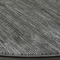 thumbnail image 5 of SAFAVIEH Vision Adrasteia Overdyed Solid Area Rug, Grey, 6'7" x 6'7" Round - Modern Design, Grey, Non-Shedding & Easy Cleaning, Ideal for Living Room, Bedroom, Dining Space, 5 of 14