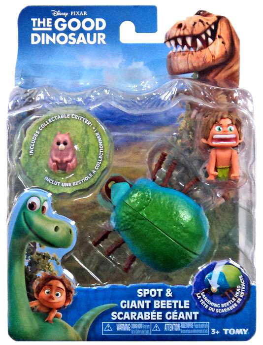 Disney Pixar The Good Dinosaur-Action Figure-Spot et géant Beetle-L62003 