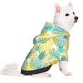 thumbnail image 2 of Balery Pineapples1 Sudadera con Capucha para Perros Pequeños – Ropa para Mascotas, Disfraz para Perros y Gatos, Ideal para Fiestas y Cosplay-Medium, 2 of 7