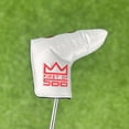thumbnail image 3 of 1pc Golf Club Head Cover, Golf Putter Cover, Golf Club Accessories Silvery Putter, 3 of 5