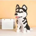 thumbnail image 4 of Urban Animal Building Blocks Mini Dog Husky Pet Model Diamond Building Blocks Cute Toy for Boys and Girls Adult Birthday Gift, 4 of 7