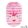 thumbnail image 4 of Cartoon Flannel Warm Teacup Dog Puppy Cat Teddy Clothes Pet Supplies- Vest, 4 of 8